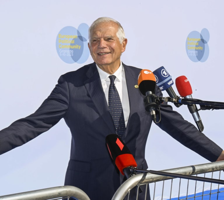 Borrell acusa a Turquía y Azerbaiyán de boicotear la Cumbre de la Alhambra: “Es una pena que no estén aquí”