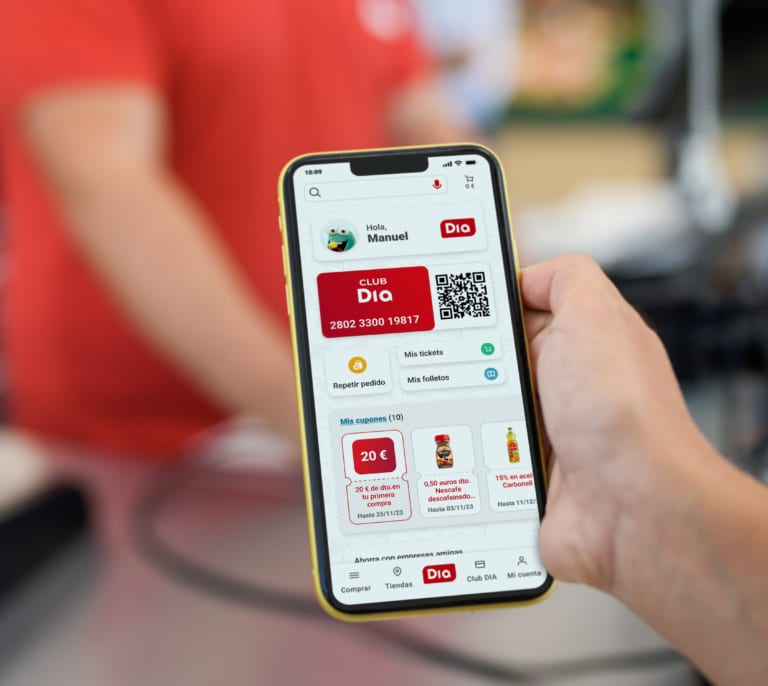 Dia refuerza su canal 'online' con una nueva aplicación móvil y 50 millones en descuentos