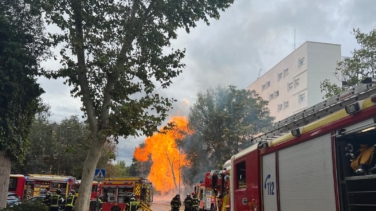 Una explosión de gas en la Ciudad Universitaria de Madrid obliga a desalojar varios edificios sin causar heridos