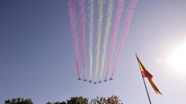 El 12 de octubre en imágenes: del primer desfile de Leonor a la bronca a Sánchez