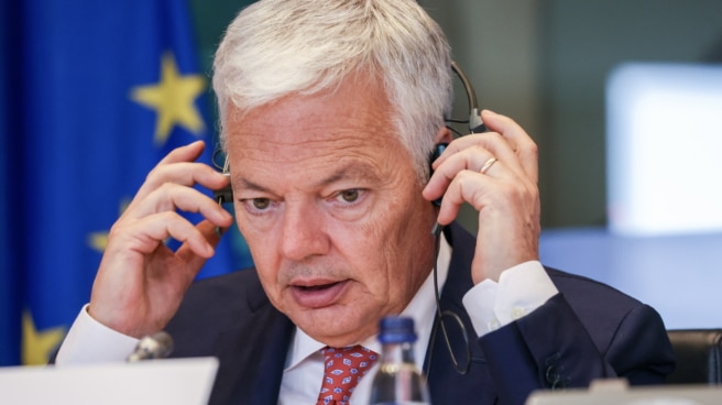 La UE advierte sobre la ley de amnistía: "Estaremos atentos, en especial cuando hay vínculos con la malversación" El Comisario Europeo de Justicia, Didier Reynders, asiste a una audiencia sobre el Informe sobre el Estado de Derecho