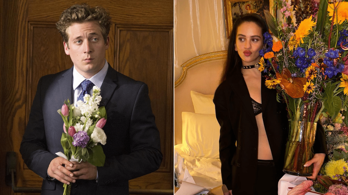 Jeremy Allen White y Rosalía