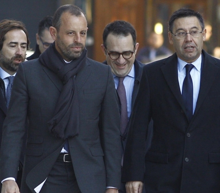 Los cinco últimos presidentes del Barcelona se unen ante el ‘caso Negreira’