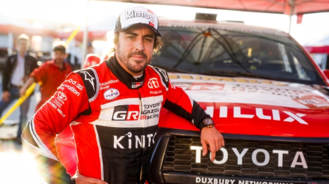 Fernando Alonso en el Dakar Fernando Alonso