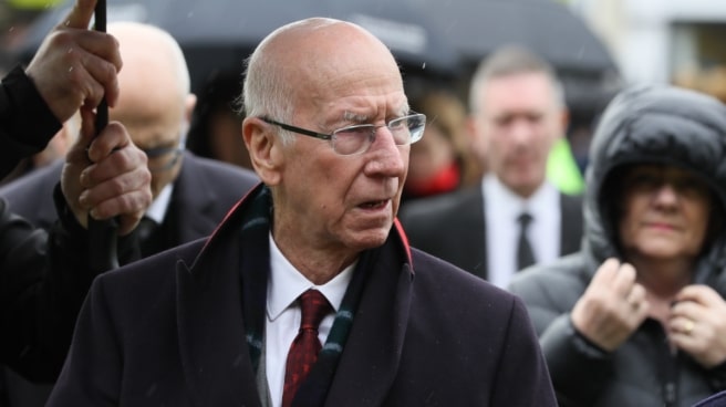 Bobby Charlton, leyenda del Manchester United Bobby Charlton