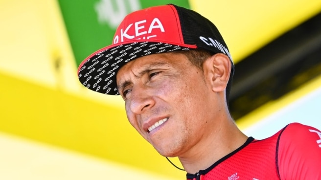 El ciclista colombiano Nairo Quintana Nairo Quintana