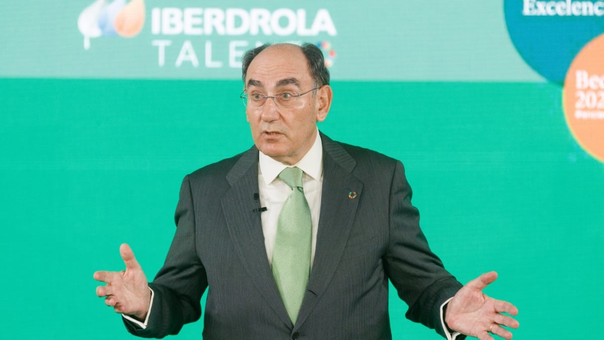 El presidente de Iberdrola, Ignacio Sánchez Galán