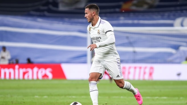 Eden Hazard con el Real Madrid Eden Hazard