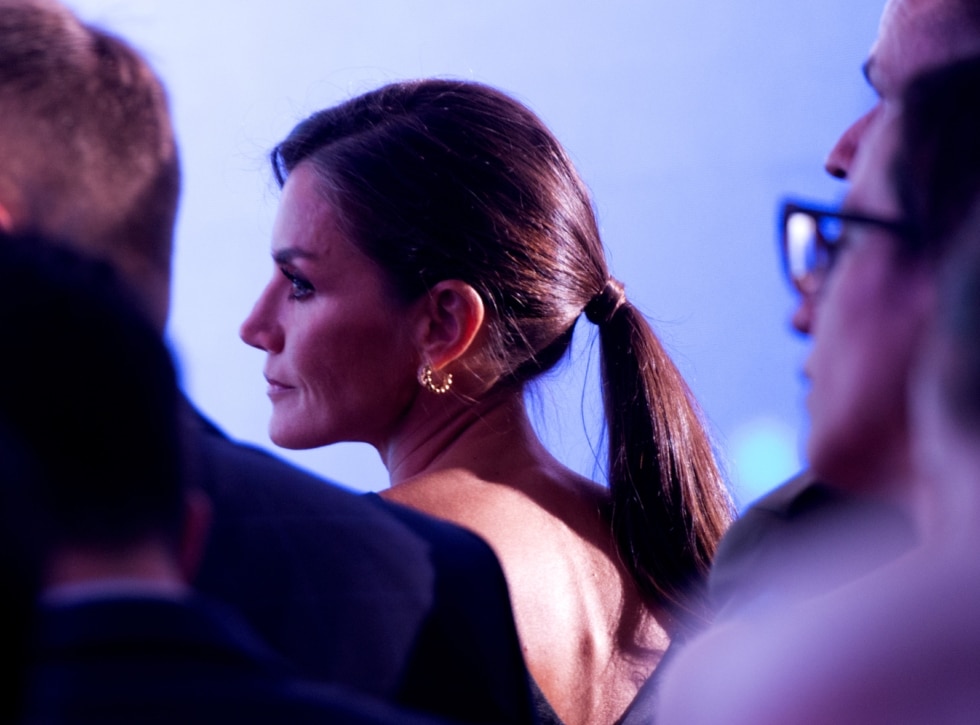 La reina Letizia en el acto de entrega de Premios de la Fundación Princesa de Girona 2023, en julio