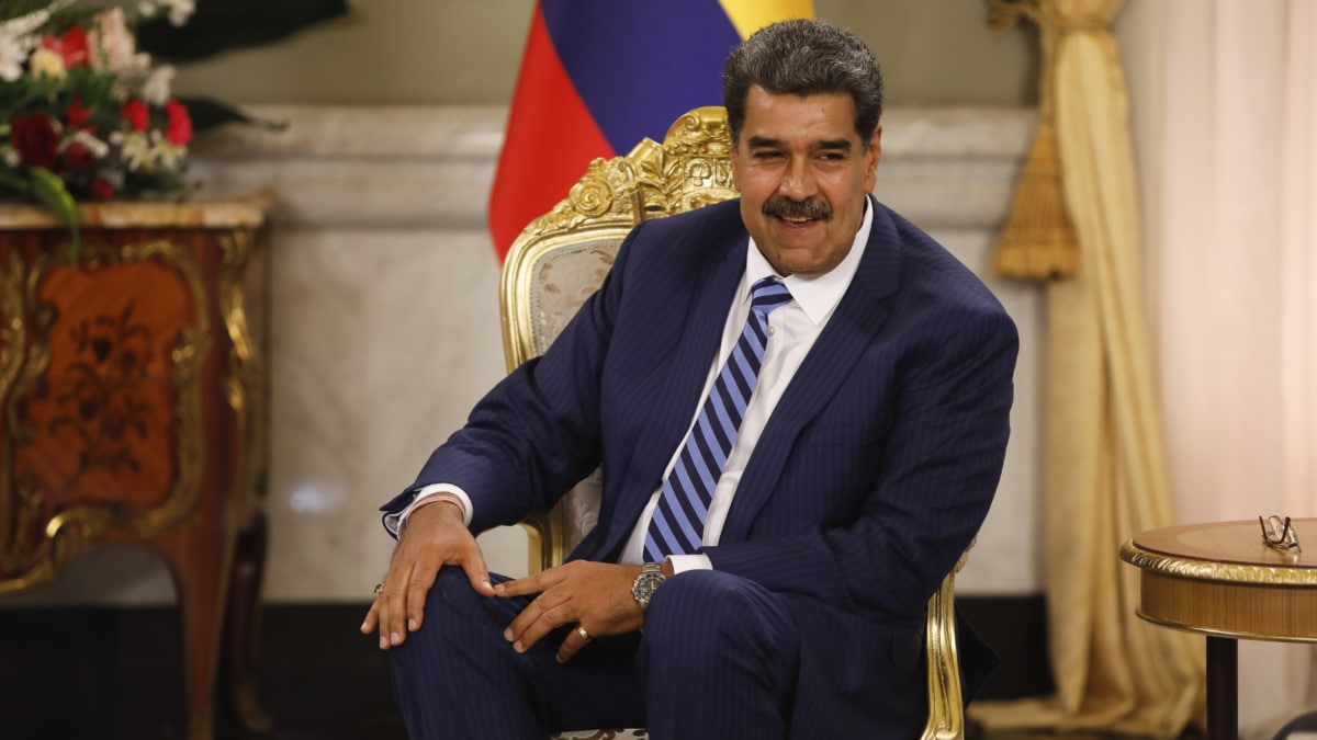 El presidente de Venezuela Nicolás Maduro