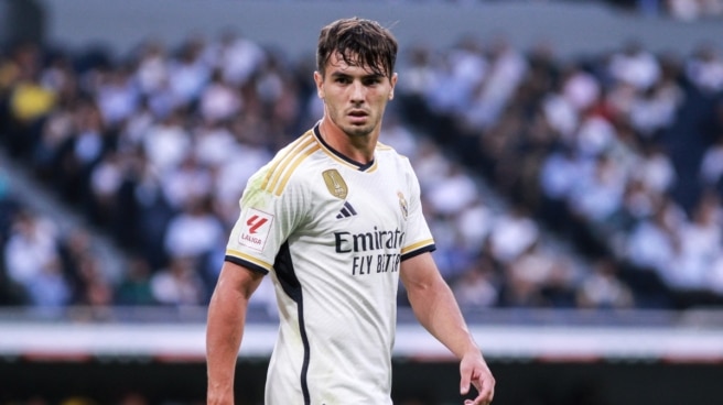 Brahim Díaz, con el Real Madrid Brahim Díaz