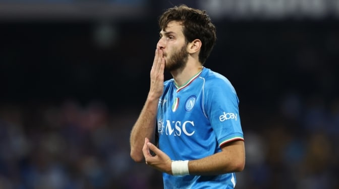 Khvicha Kvaratskhelia, la estrella del Nápoles que sueña con jugar en el Real Madrid