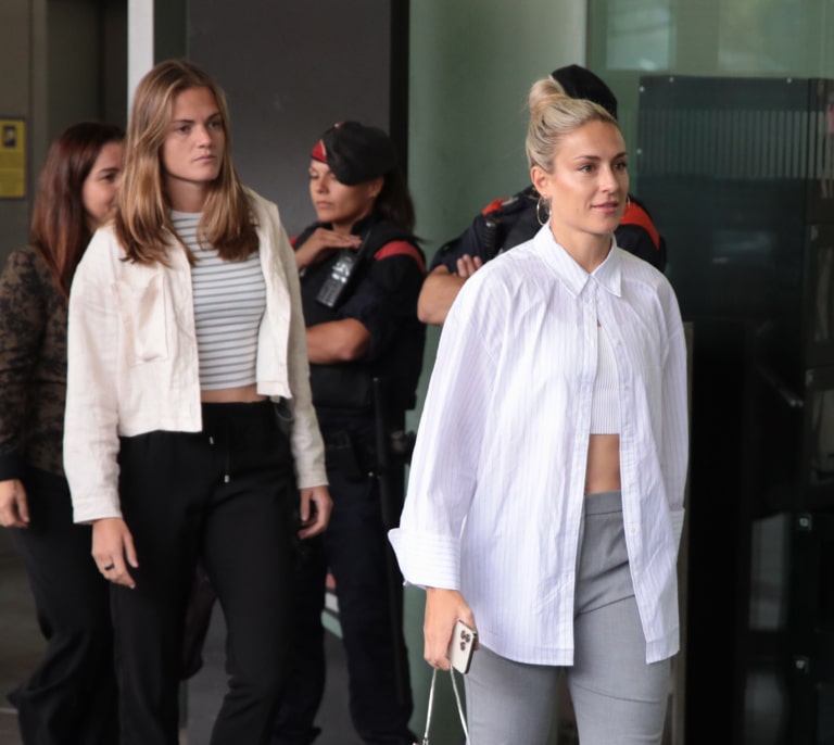 Putellas, Paredes y Rodríguez apuntalan la versión de Jenni Hermoso sobre las coacciones