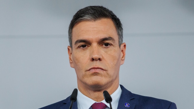 Pedro Sánchez, en La Moncloa. Pedro Sánchez, en La Moncloa.