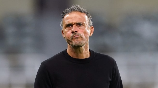 Luis Enrique, entrenador del PSG Luis Enrique