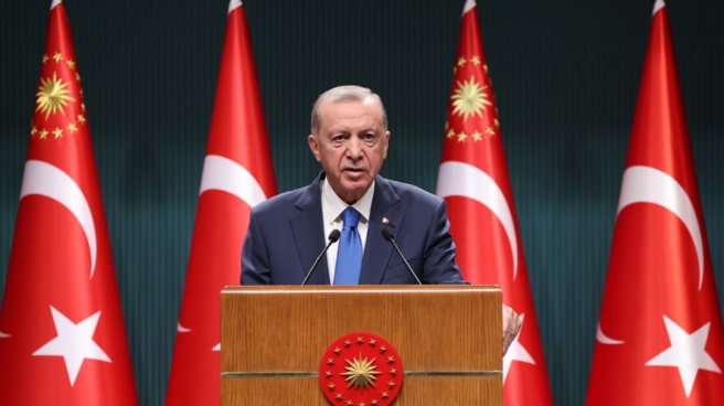 El presidente de Turquía Recep Tayyip Erdogan El presidente de Turquía Recep Tayyip Erdogan