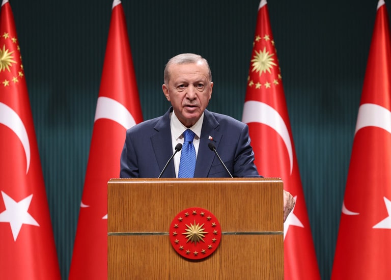 Erdogan defiende a Hamás: "Es un grupo por la liberación, no una organización terrorista"