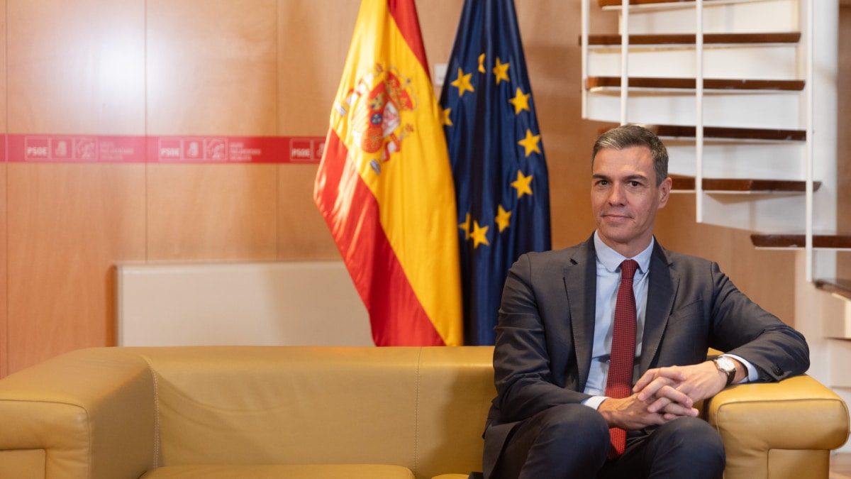 El presidente del Gobierno en funciones, Pedro Sánchez