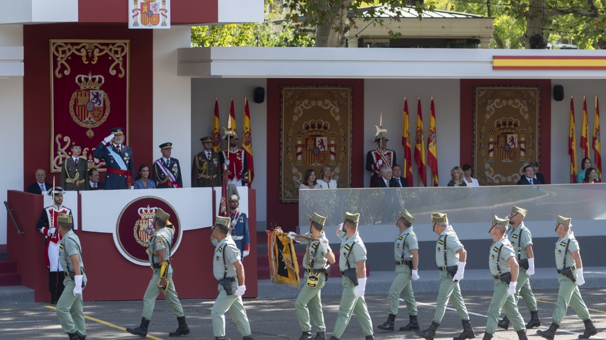 Se dispara la audiencia del desfile del 12 de octubre: es el más seguido por televisión en 16 años