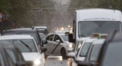 Caos en Madrid en un día récord de lluvia en 24 horas