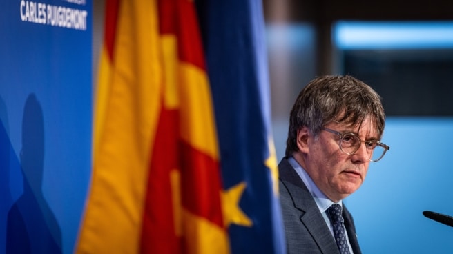 El expresidente de la Generalitat y eurodiputado de Junts, Carles Puigdemont El expresidente de la Generalitat y eurodiputado de Junts, Carles Puigdemont