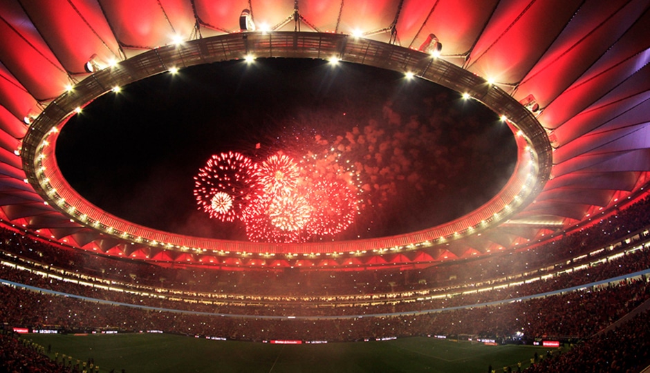 El recinto de Metropolitano, que es uno de los 10 estadios más grandes de España