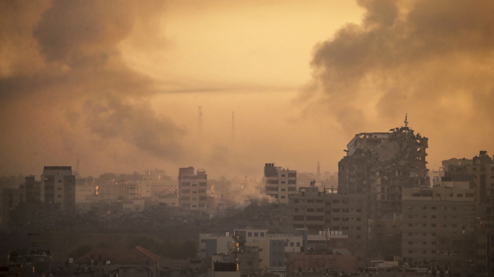 Ataques aéreos sobre el norte de Gaza