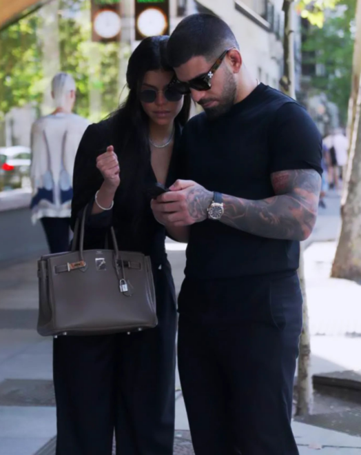 Ilia Topuria y su novia de paseo por Madrid esta semana