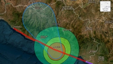 El huracán Otis de categoría 5 sacude Acapulco con vientos de 300 km/h