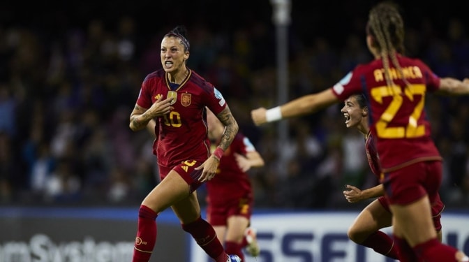 Así fue el gol con el que Jenni Hermoso dio la victoria a España frente a Italia