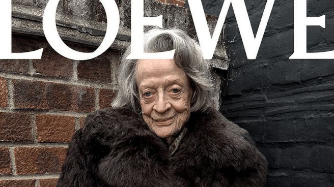 Maggie Smith, protagonista de la nueva campaña de Loewe