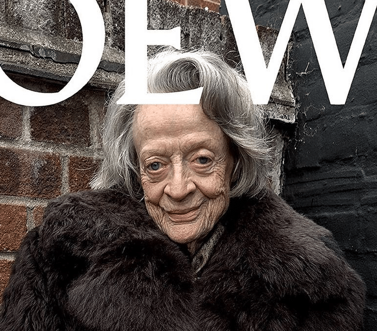 La arruga es bella: Maggie Smith para Loewe y otros veteranos que marcan tendencia