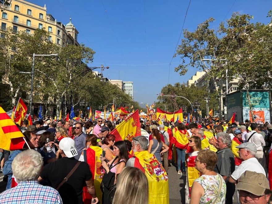 Manifestación en Barcelona SCC