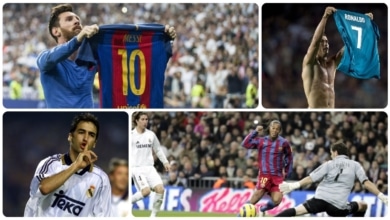 Los mejores goles del Clásico entre Barcelona y Real Madrid