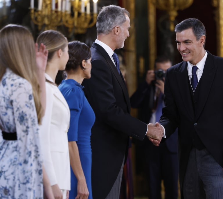 Las dos caras del presidente