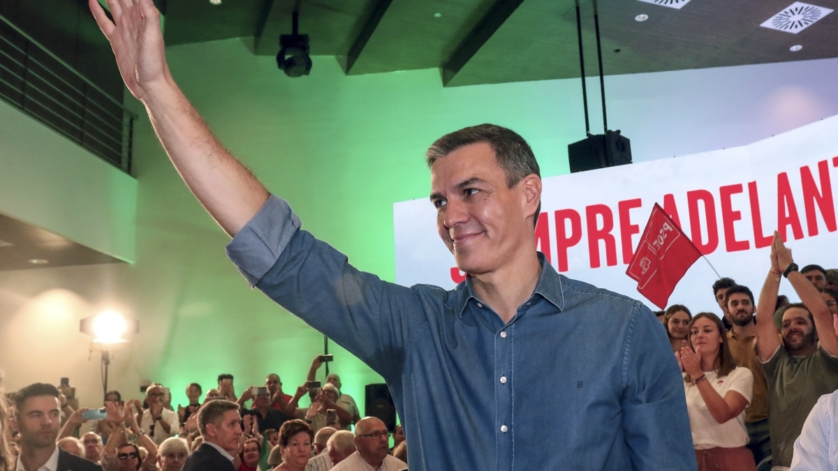 El presidente del Gobierno en funciones, Pedro Sánchez participa este sábado en un acto del PSOE celebrado en Granada.