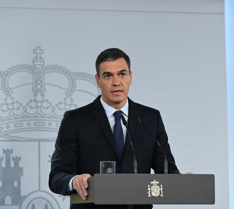 Sánchez propone Barcelona para "relanzar" el diálogo entre Israel y Palestina
