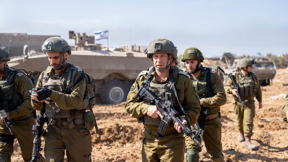 Soldados israelíes en la operación en Gaza.