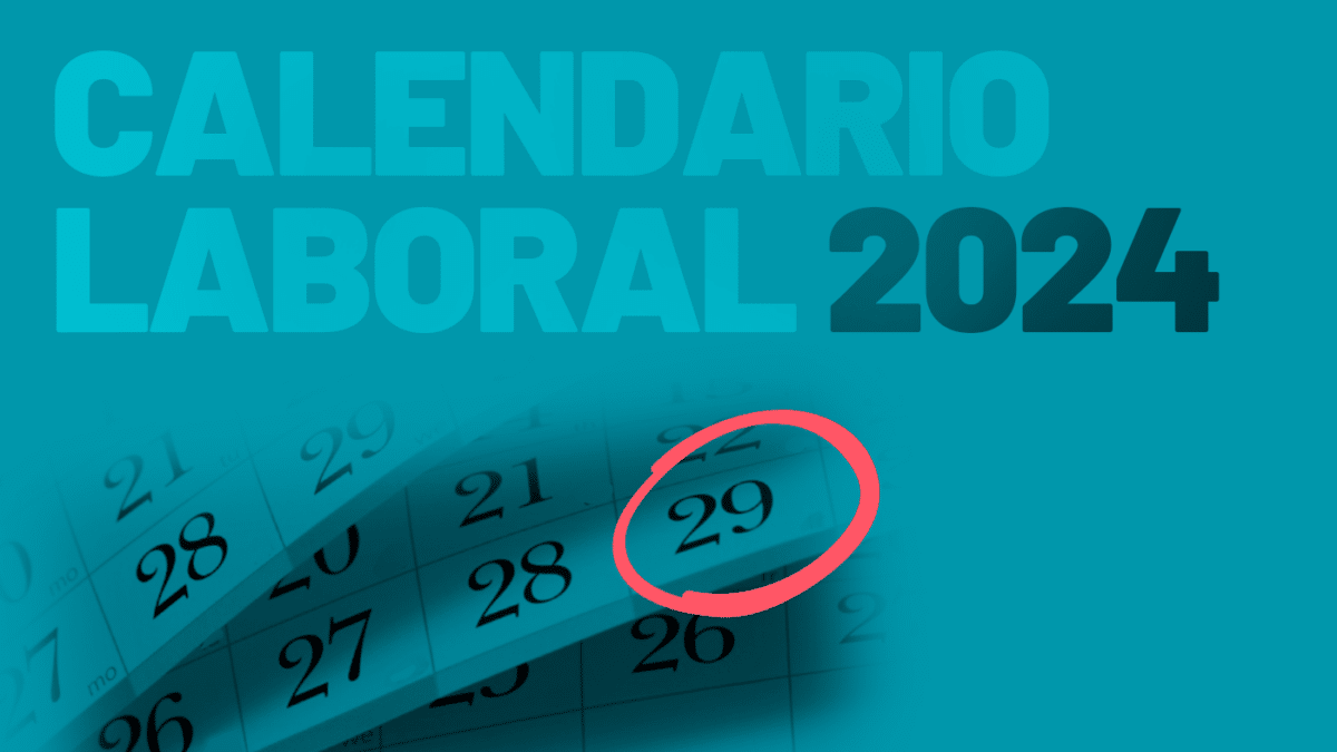 Calendario laboral 2024 ¿qué días son festivos en España?
