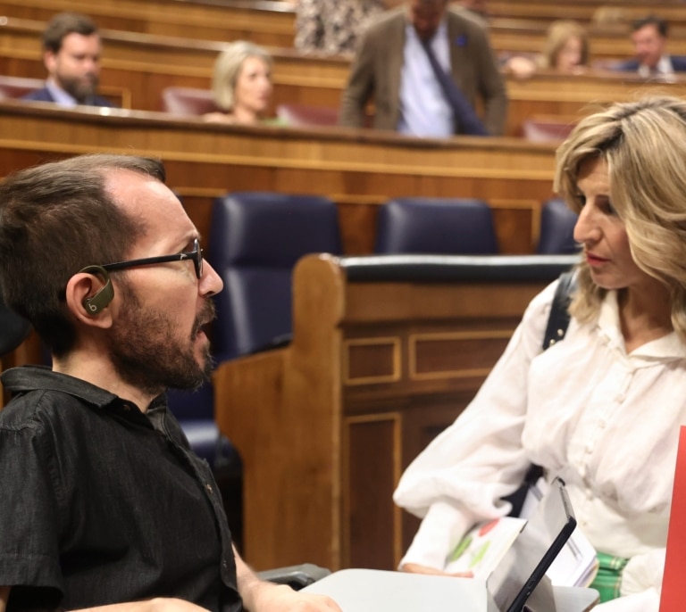 Echenique le recrimina a Sánchez que Díaz haga su "trabajo sucio" para dejar a Podemos fuera del Gobierno