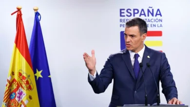 Pedro Sánchez, multado con 2.200 euros por electoralismo en una rueda de prensa tras el Consejo Europeo