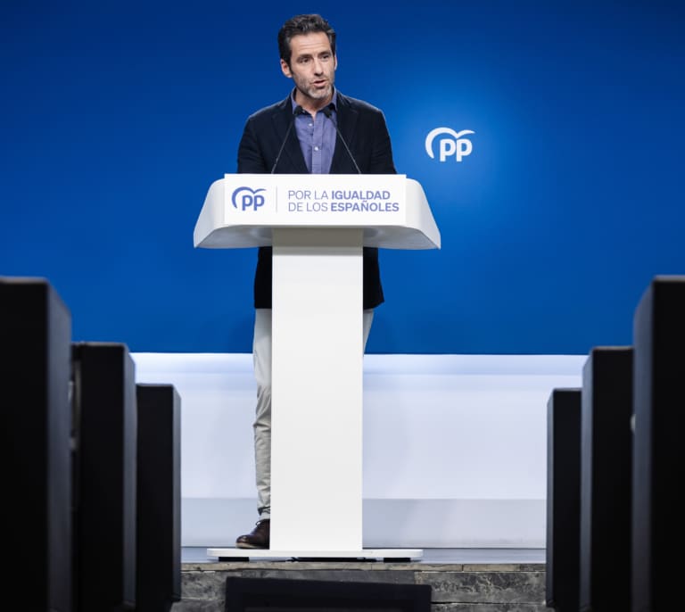 El PP arremete contra el enfrentamiento del PSOE con Sumar y Podemos sobre el conflicto en Israel