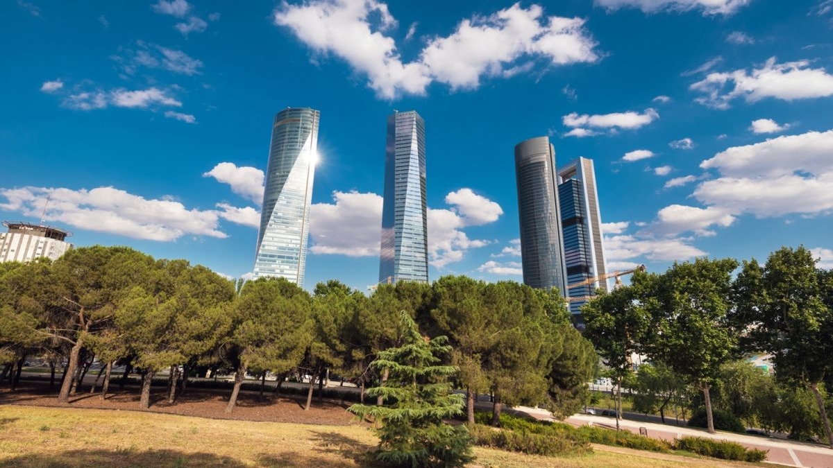 Las cuatro torres de Madrid