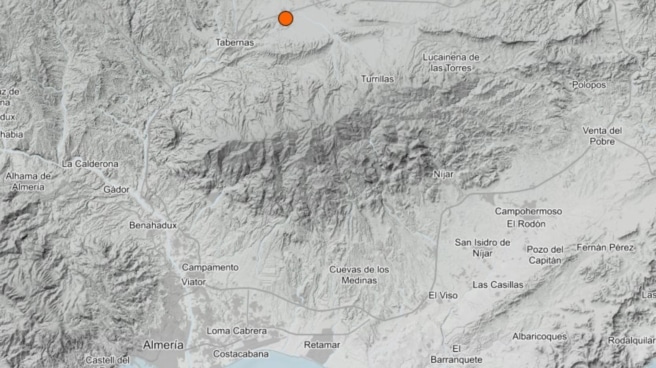 Terremoto de magnitud 3,4 registrado en la provincia de Almería