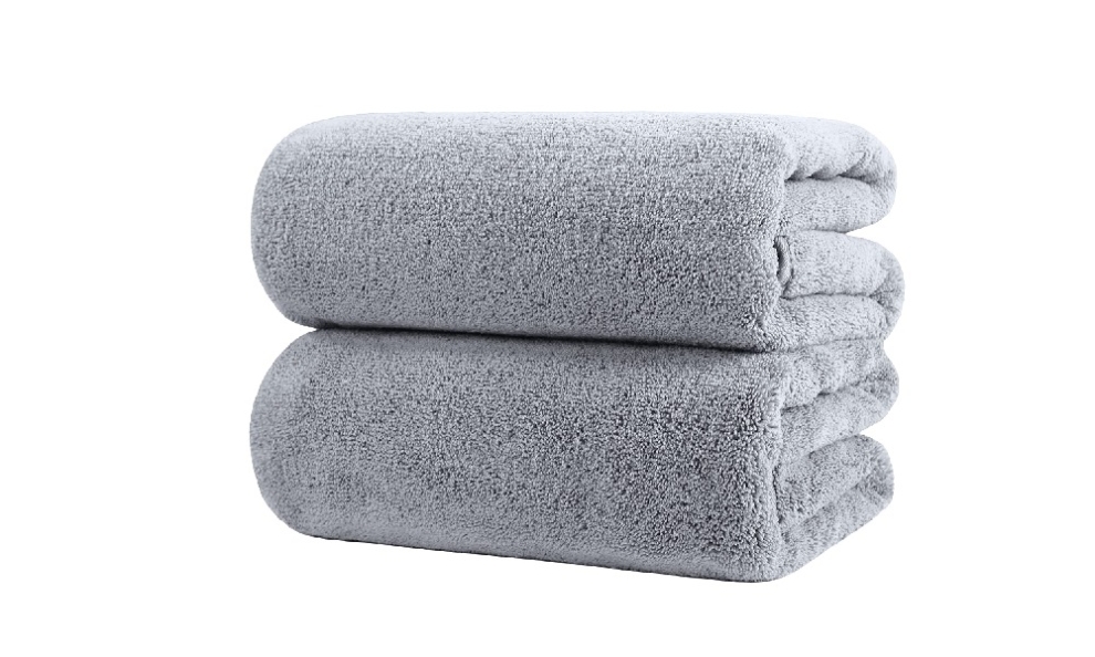 Toalla de baño de microfibra antipelusa Polyte