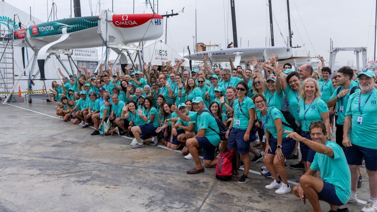 Los voluntarios de la America’s Cup