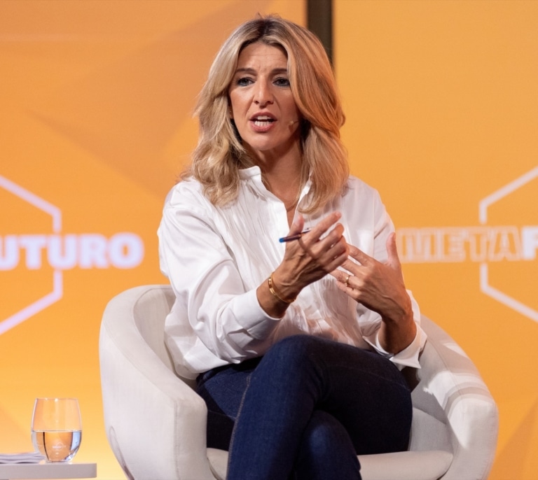 Yolanda Díaz anuncia que la Inspección de Trabajo está investigando de nuevo a Glovo