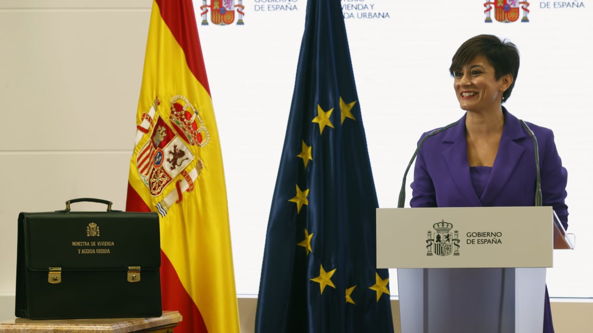 La nueva ministra de Vivienda y Agenda Urbana, Isabel Rodríguez.