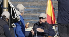 El 'Bribón' del rey Juan Carlos se impone en la regata celebrada en Sansenxo