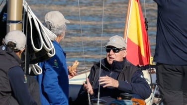 El 'Bribón' del rey Juan Carlos se impone en la regata celebrada en Sansenxo
